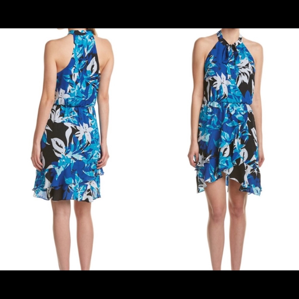 Parker floral Diane Dress in Gardenia size L